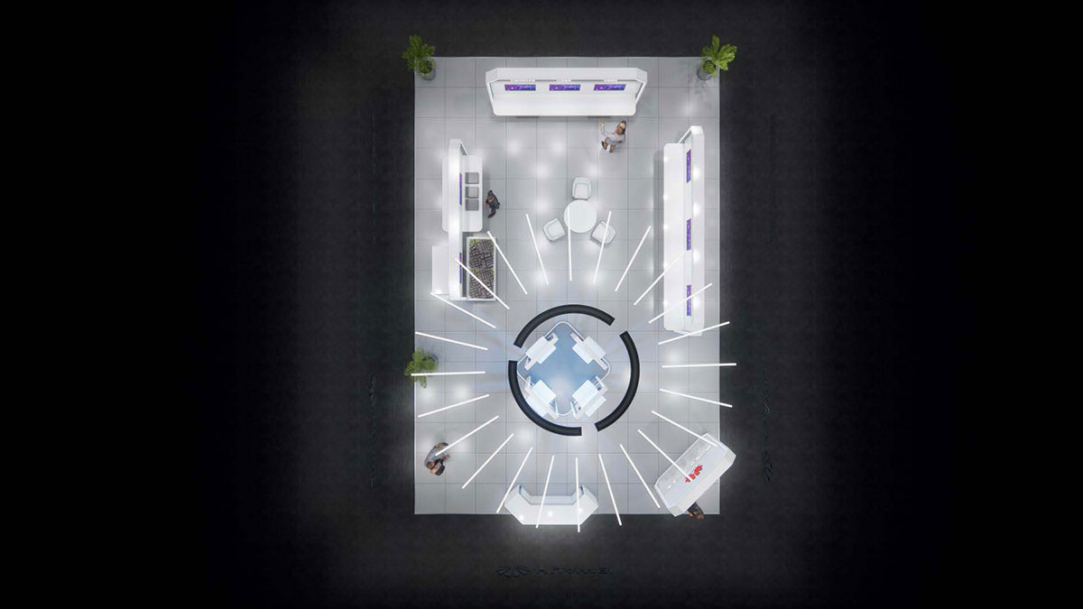 展臺(tái)搭建：華為-中國(guó)5G+工業(yè)互聯(lián)網(wǎng)大會(huì)